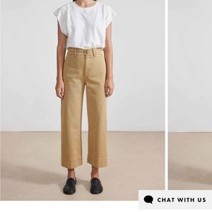 Apiece Apart Chino Merida Pant - 4 / Camel